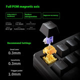 ANTGAMER AGK75 Mechanische Tastatur Magnetschalter Drei Modus Kabellos 81 Tasten RGB Hot Swap Dichtung 
