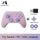 MOBAPAD N1S / N1 HD 2,4G Kabelloser Gamecontroller mit Hall-Effekt-Joystick für Nintendo Switch, PC, Android und iOS 