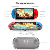 X12 Plus Video Handheld Game Console 7.0 Inch HD Screen Portable Audio Video Player Classic Play Built-in10000+ Free Games