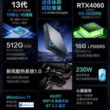 ThundeRobot MIX Gaming AI Mini PC 13th Gen i7-13900H RTX4070 16G 512GP4 WiFi6 with Docking