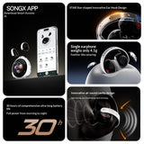 SONGX Ling Cage Collaboration Touch Screen Ear Clip Bluetooth Earphones