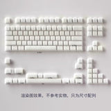 White Jade Keycaps Aifei Keycaps ATK68 Keycaps Wooting Keycaps Translucent Keycaps
