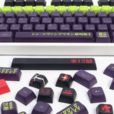 EVA 13 Keycap PBT Dye Sublimation XDA Profile 135Keys Keycap Set for Mechanical Keyboard Customization