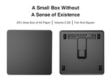 Mini PC Desktop Computer N3350 6+64EMMC WIN 10 12V/2A Dual Band WiFi Gigabit Ethernet BT 4.0