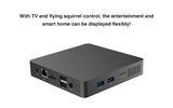 Mini PC Desktop Computer N3350 6+64EMMC WIN 10 12V/2A Dual Band WiFi Gigabit Ethernet BT 4.0