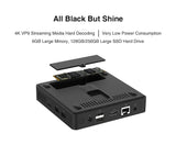 Mini PC Desktop Computer N3350 6+64EMMC WIN 10 12V/2A Dual Band WiFi Gigabit Ethernet BT 4.0