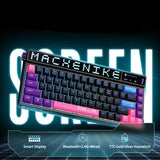 Machenike KT68 Wireless mechanical keyboard with LED Smart Screen Three-mode Connection